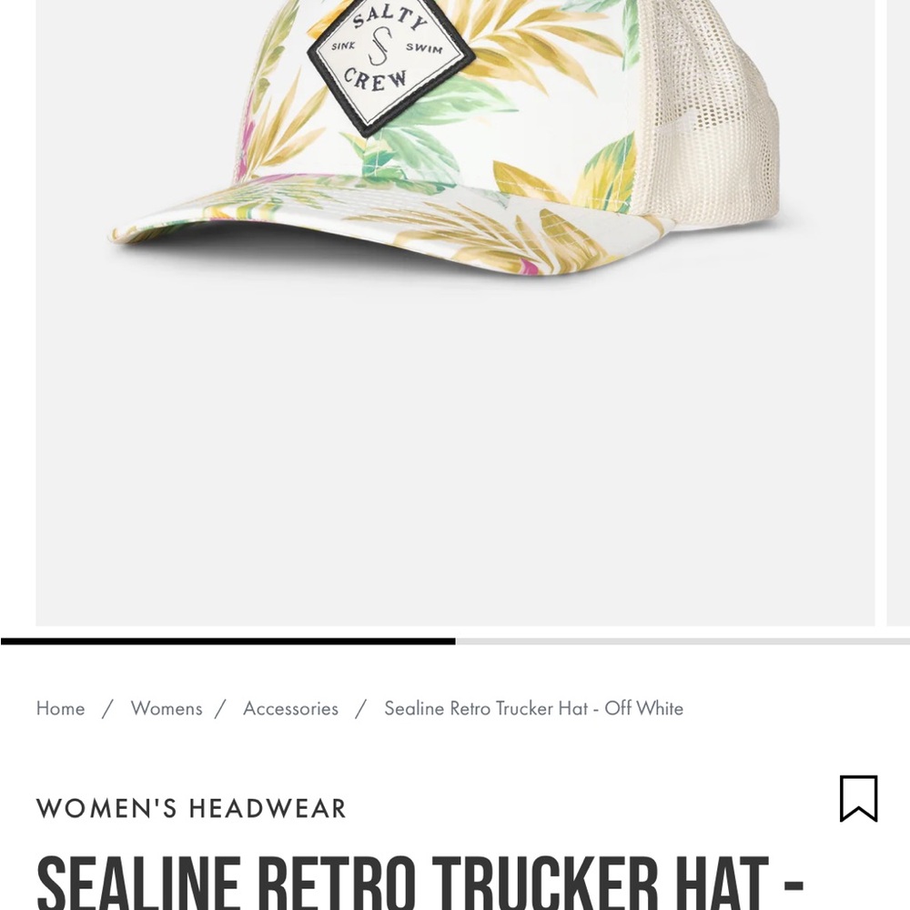 Floral Mesh-Back Cap - Picture 4 of 4